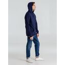 Толстовка с капюшоном унисекс Hoodie, темно-синяя, размер XL