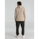Толстовка с капюшоном унисекс Hoodie, бежевая, размер XS