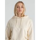 Толстовка с капюшоном унисекс Hoodie, светло-желтая, размер XS
