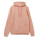 Толстовка с капюшоном унисекс Hoodie, бежевая (nude), размер XS