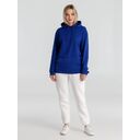 Толстовка с капюшоном унисекс Hoodie, ярко-синяя, размер S