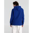 Толстовка с капюшоном унисекс Hoodie, ярко-синяя, размер S