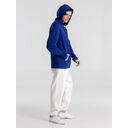 Толстовка с капюшоном унисекс Hoodie, ярко-синяя, размер S