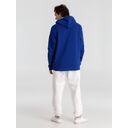 Толстовка с капюшоном унисекс Hoodie, ярко-синяя, размер XS