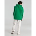 Толстовка с капюшоном унисекс Hoodie, зеленая, размер S