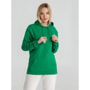 Толстовка с капюшоном унисекс Hoodie, зеленая, размер XS