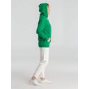 Толстовка с капюшоном унисекс Hoodie, зеленая, размер XS