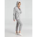 Толстовка с капюшоном унисекс Hoodie, серый меланж, размер S