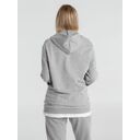 Толстовка с капюшоном унисекс Hoodie, серый меланж, размер XS