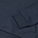 Толстовка с капюшоном унисекс Hoodie, синий меланж, размер XS