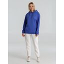 Толстовка с капюшоном унисекс Hoodie, ярко-синий меланж, размер 3XL