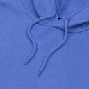 Толстовка с капюшоном унисекс Hoodie, ярко-синий меланж, размер XS