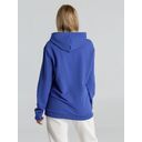Толстовка с капюшоном унисекс Hoodie, ярко-синий меланж, размер XS