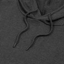 Толстовка с капюшоном унисекс Hoodie, серый меланж (антрацит), размер S