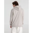 Толстовка с капюшоном унисекс Hoodie, дымчато-серая, размер XXL