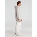 Толстовка с капюшоном унисекс Hoodie, дымчато-серая, размер XXL