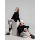 Свитшот унисекс BNC Inspire (Organic), черный, размер XS