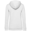 Толстовка с капюшоном женская Hoodie, белая, размер M