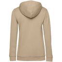 Толстовка с капюшоном женская Hoodie, бежевая, размер S