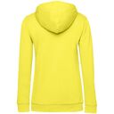 Толстовка с капюшоном женская Hoodie, желтая, размер M