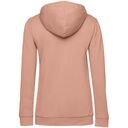 Толстовка с капюшоном женская Hoodie, бежевая (nude), размер L