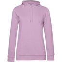 Толстовка с капюшоном женская Hoodie, сиреневая, размер XL