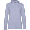 Толстовка с капюшоном женская Hoodie, лиловая, размер M