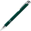 Ручка шариковая Legend Soft Touch, зеленая 3302