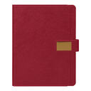 Ежедневник в суперобложке Alfa Mocco Business Edition B5, полутвердый, бордовый с золотом