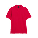 Футболка поло SOFTSTYLE ADULT DOUBLE PIQUE, КРАСНЫЙ 2XL