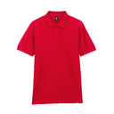Футболка поло PREMIUM COTTON ADULT DOUBLE PIQUE, КРАСНЫЙ XL