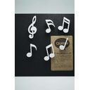 МАГНИТЫ MEMODY MAGNET (6 ШТ. / УПАК.), белые