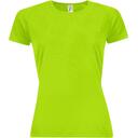 Футболка женская Sporty Women 140 зеленый неон, размер S