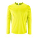 Футболка с длинным рукавом Sporty LSL Men желтый неон, размер L