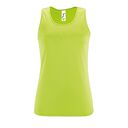 Майка женская Sporty TT Women зеленое яблоко, размер L