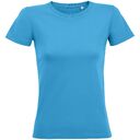 Футболка женская Regent Fit Women, ярко-бирюзовая, размер XXL