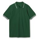 Рубашка поло Virma Stripes, зеленая, размер S