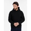 Худи оверсайз унисекс Snuggie, черное, размер XS/S