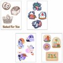 Объемные наклейки под смолой Sticker Pack на заказ