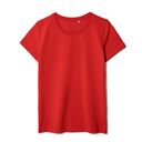 Футболка женская T-bolka Stretch Lady, красная, размер S