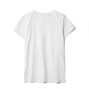 Футболка женская T-bolka Stretch Lady, белая, размер XL