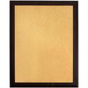 Плакетка Plaque XL, венге с золотистой пластиной