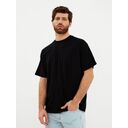 Футболка Oversize Premium, черная, размер S
