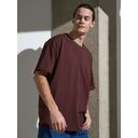 Футболка Oversize Premium, коричневая (шоколад), размер M