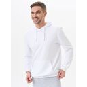 Худи Basic, белое, размер 6XL