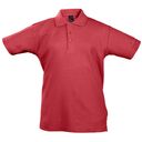 Рубашка поло детская Summer II Kids, красная, на рост 142-152 см