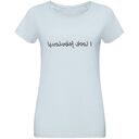 Футболка женская I Look Fabulous, голубая, размер S