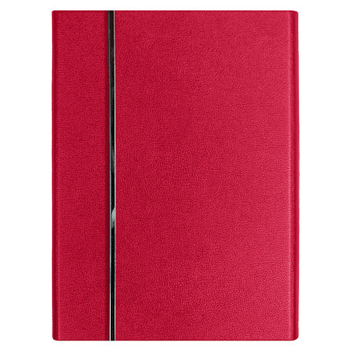 Ежедневник Alfa Bird Petrus A5, красный, недатированный, в твердой обложке с металлическим элементом