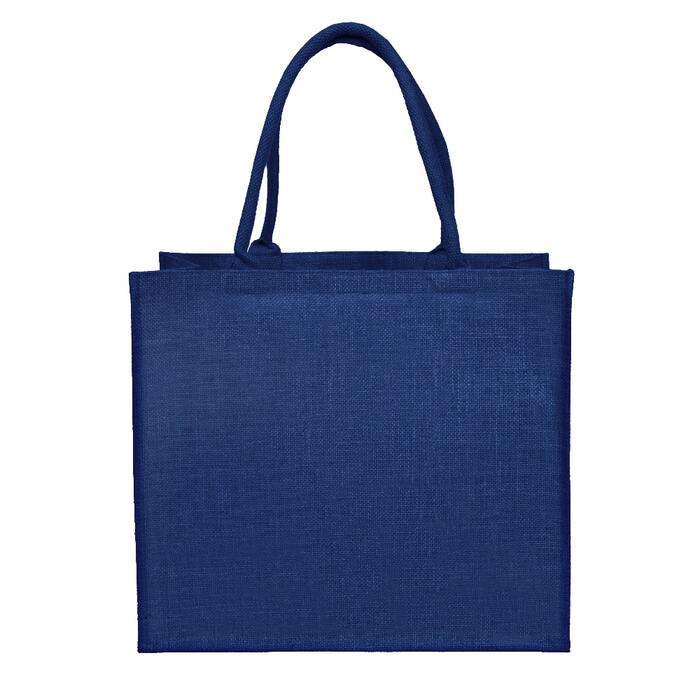 Сумка из джута Caravan Jute, тёмно-синяя