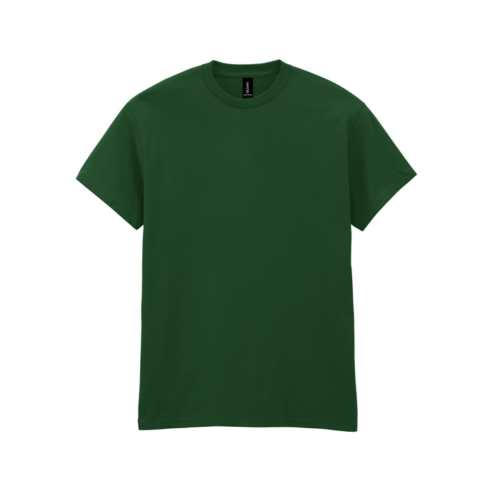 Футболка HEAVY COTTON, ТЕМНО-ЗЕЛЕНЫЙ 4XL